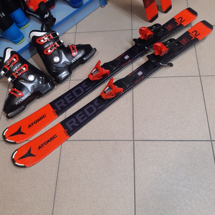 narty Atomic Redster J2 110cm+buty Atomic 21.5cm