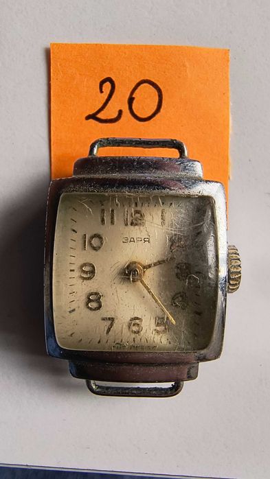 20 Zegarek Mechaniczny Stary Retro Vintage PRL Zabytkowy