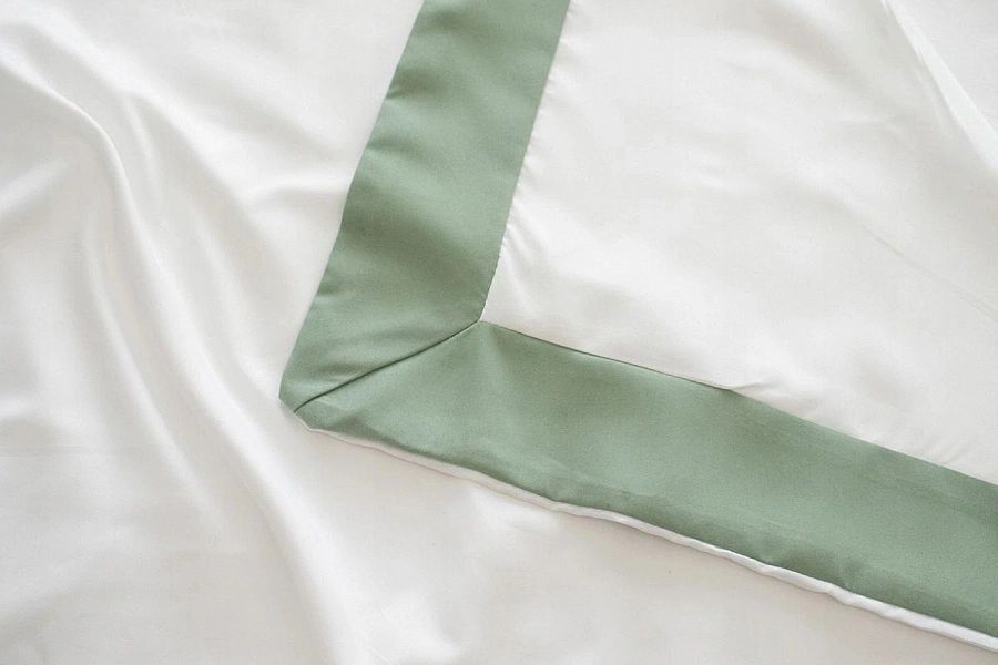 Pościel 200x220 Satyna Bawełniana Komplet 3 części Hampton Fausto