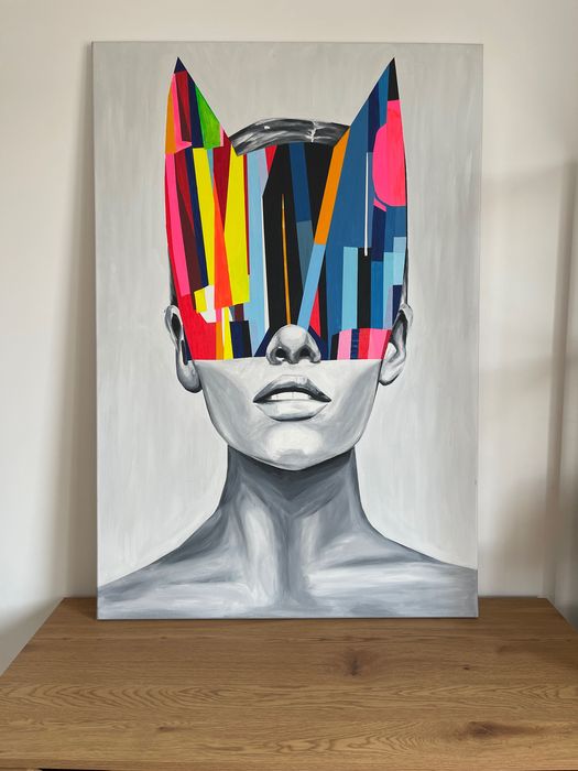 Obraz - twarz kobiety