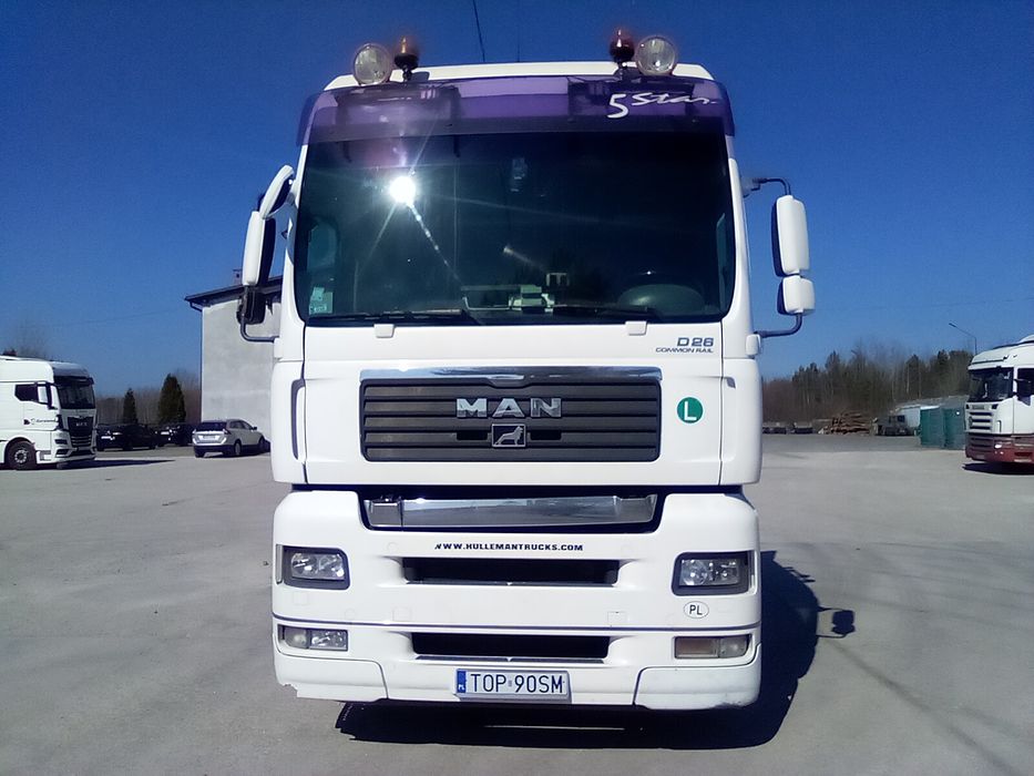 Sprzedam ciągnik siodłowy MAN 26 480 rok produkcji 2007