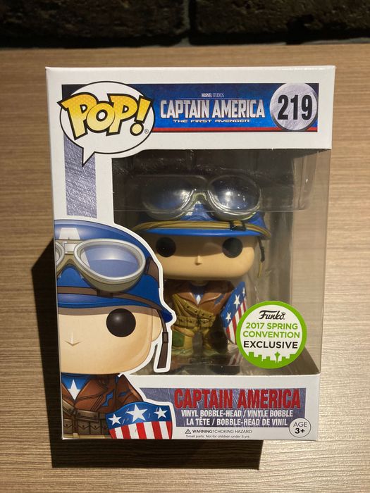Captain America ECCC Funko POP Marvel