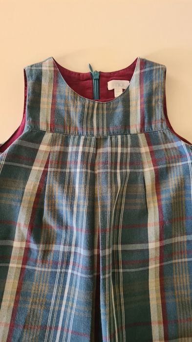 Vestidinho de menina Knot, tam. 12 Meses