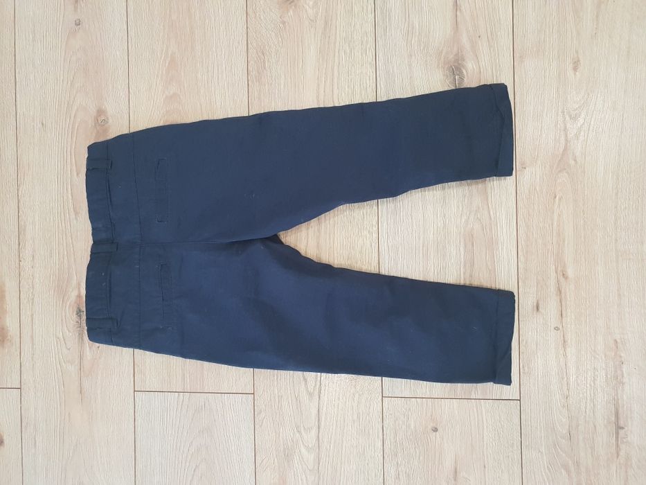 Spodnie eleganckie granatowe, Cool Club,92cm