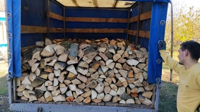 Дрова, сухі дубові, з доставкою на дім