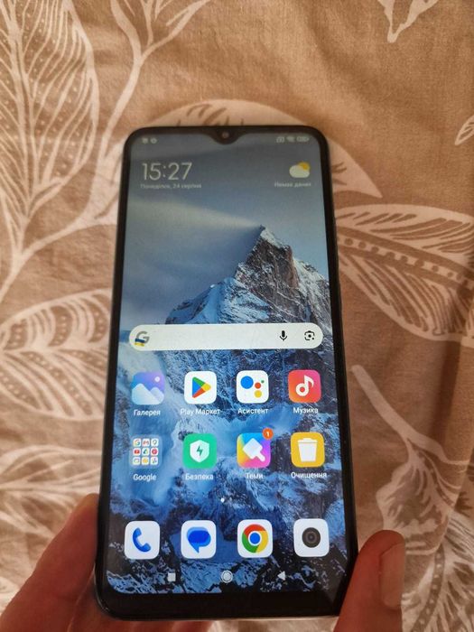 Смартфон (мобыльний телефон) Redmi 9 M2004J19AG, 4/64 ГБ, Ocean Green