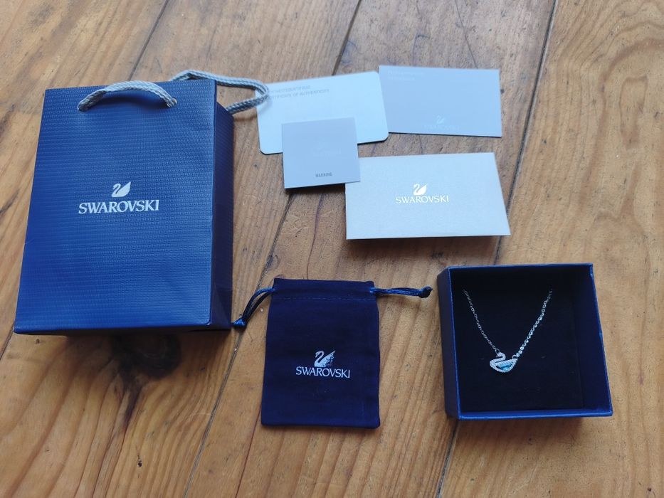 Swarovski colar Cisne Azul