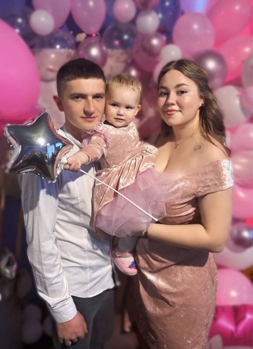 Парні сукні на 1 рік