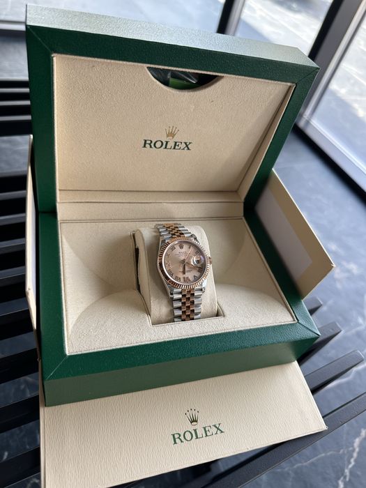 Rolex datejust oyster lady 36 mm годинник часы ролекс