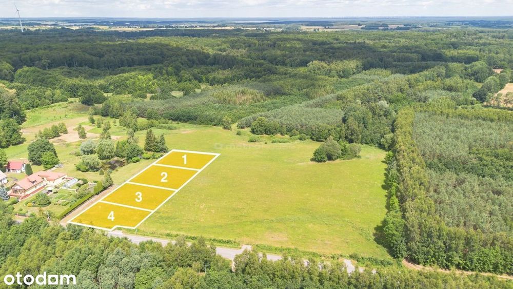 Działki budowlane, blisko miasta S11 JEZIORO, LAS