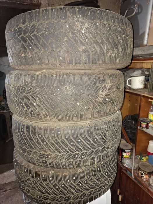 Резина Continental зима(шипована)