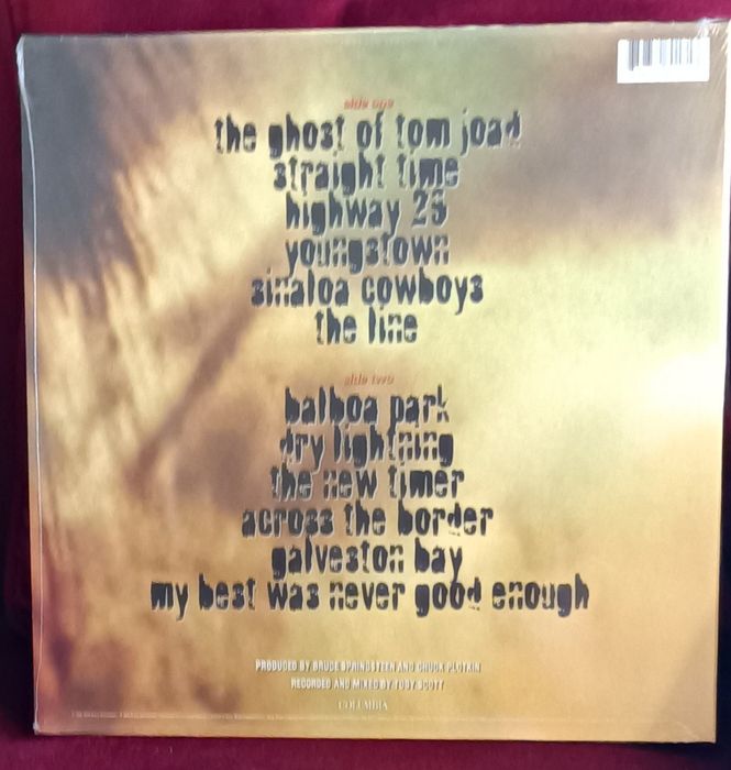 Bruce Springsteen "The Ghost Of Tom Joad" LP RARO