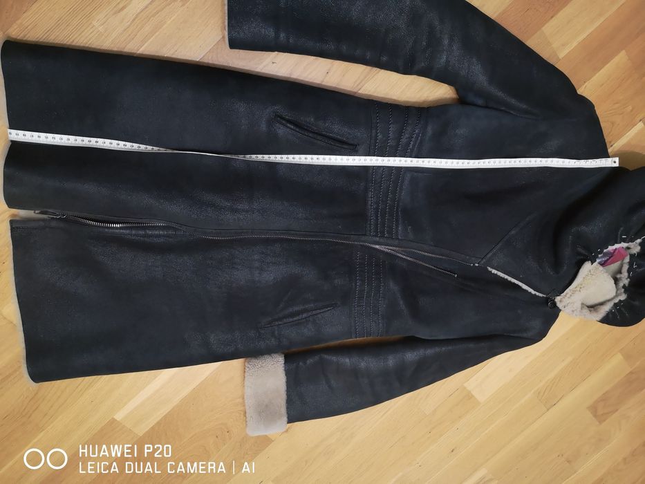 Дублянка жіноча, натуральна шкіра.