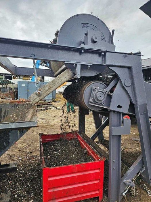 Strzępiarka gwiazdowa  typ RC 250, rozdrabniacz metali