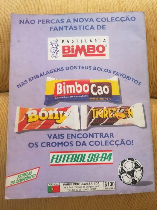 Futebol 93 94 Panini completa