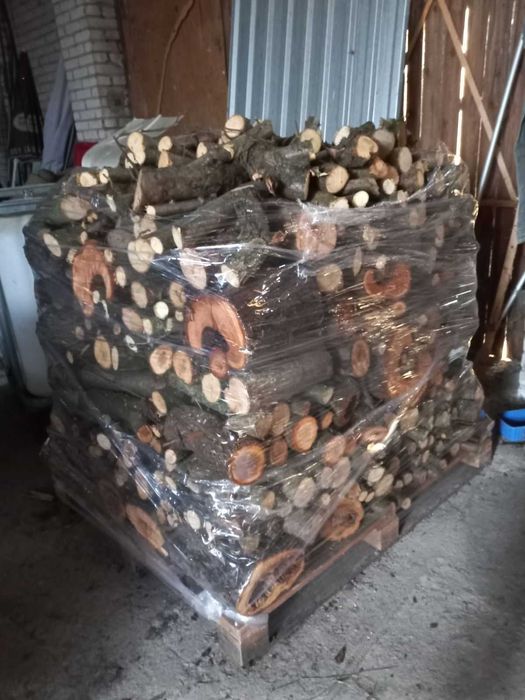 Drewno opałowe- sosna, owocowe