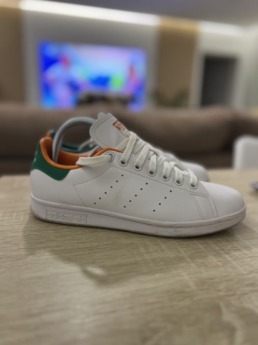 Adidas Stan Smith Laranja e Verde