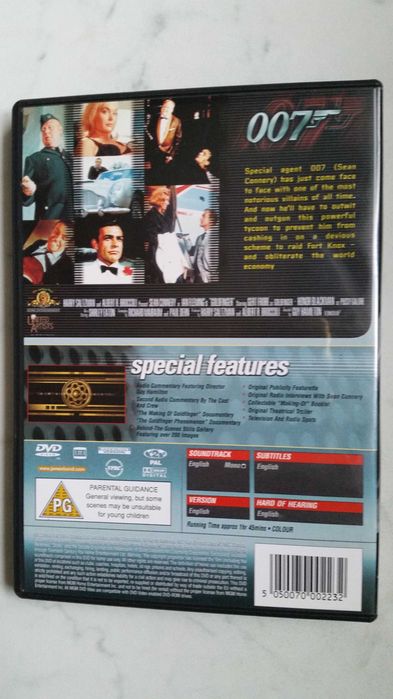 Film GOLDFINGER (1964/2000) dvd video Special Edition