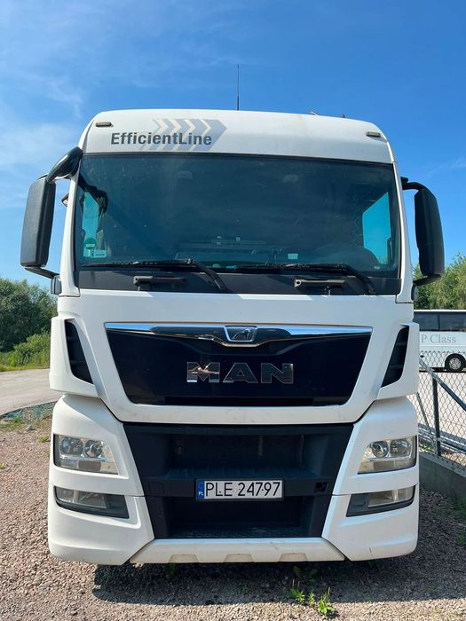 MAN TGX  Ciągnik siodłowy Man TGX Low Deck uszkodzony silnik