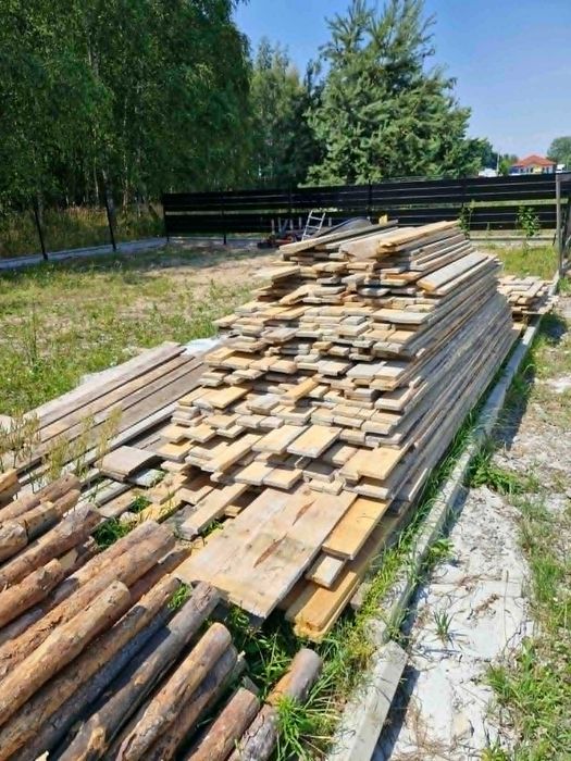 Deska szalunkowa po jednej budowie