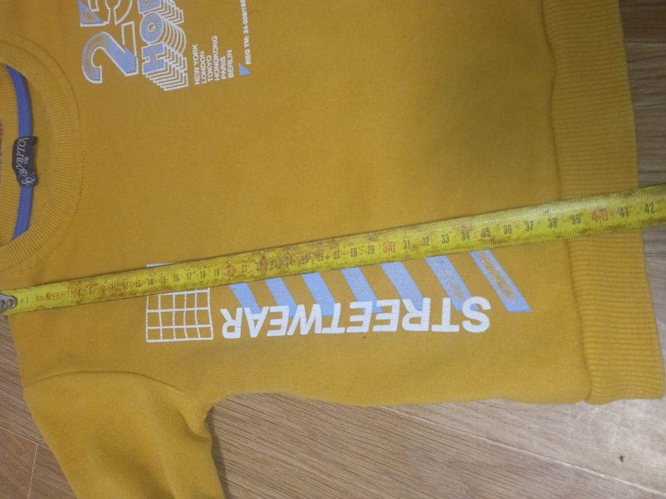 Теплий світшот на зріст 116 см