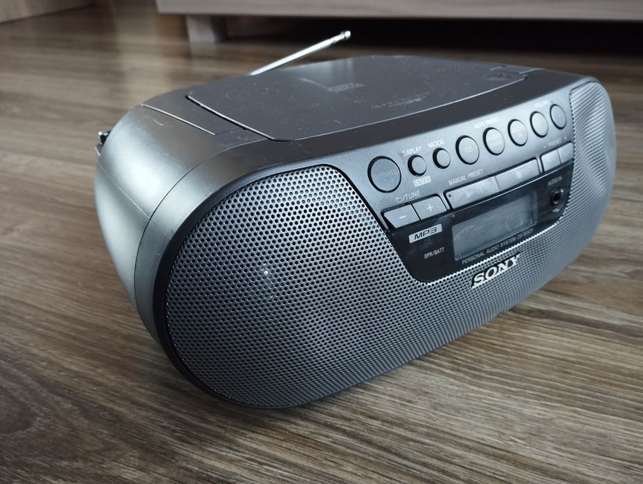 Radio SONY ZS-S10CP / Mp3 / Audio iN /phones/ wysyłka paczkomat