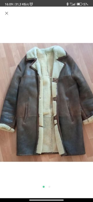 Продам дубленку до колена