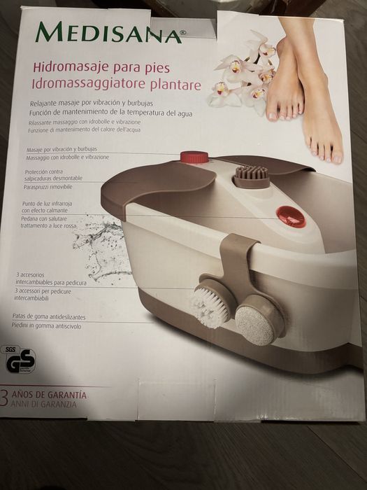 Hidromassagem para pés a estrear