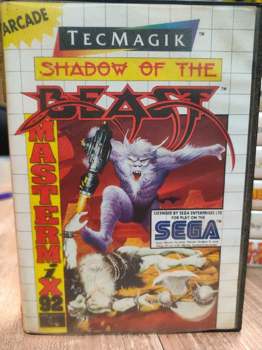 Shadow of the Beast Sega Game Gear/Master/System Sklep Wysyłka Wymiana