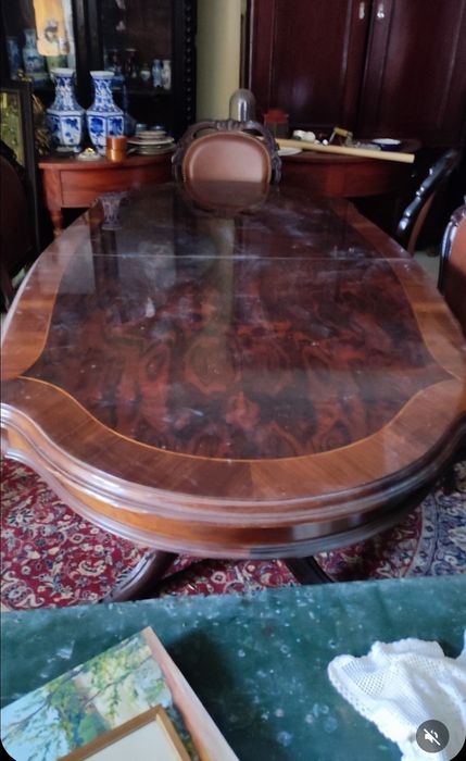 Mobília antiga jantar completa