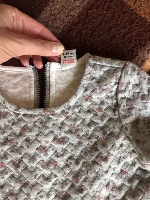 Продам тёплое платье фирмы TU 86 рост