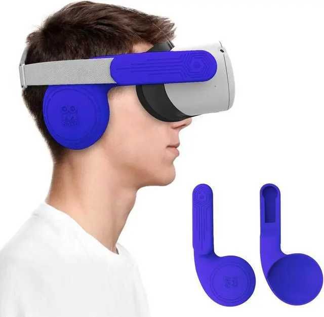 Silikonowe nauszniki AMVR do Oculus Quest 2 – komfort VR