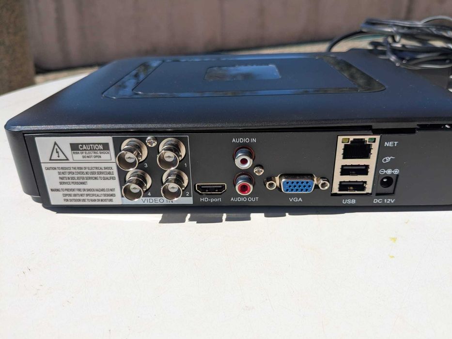 DVR para CCTV de 4 canais BNC com disco rígido de 1 Tb