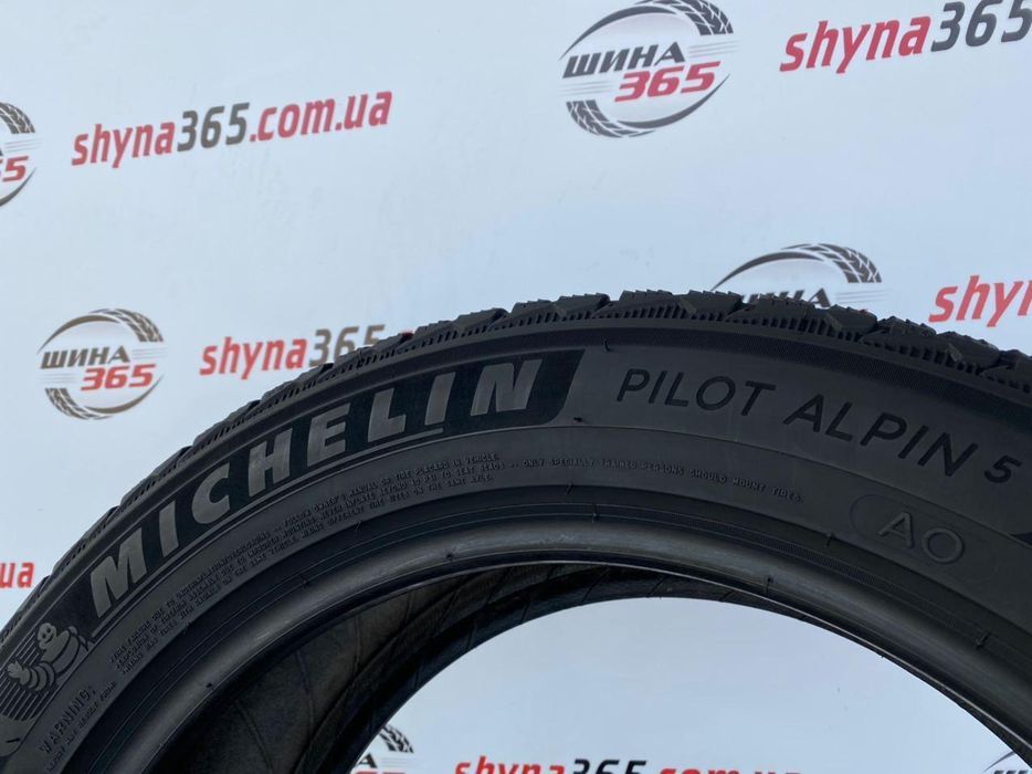 225/55 r18 michelin pilot alpin 5 5mm шини бу зима
