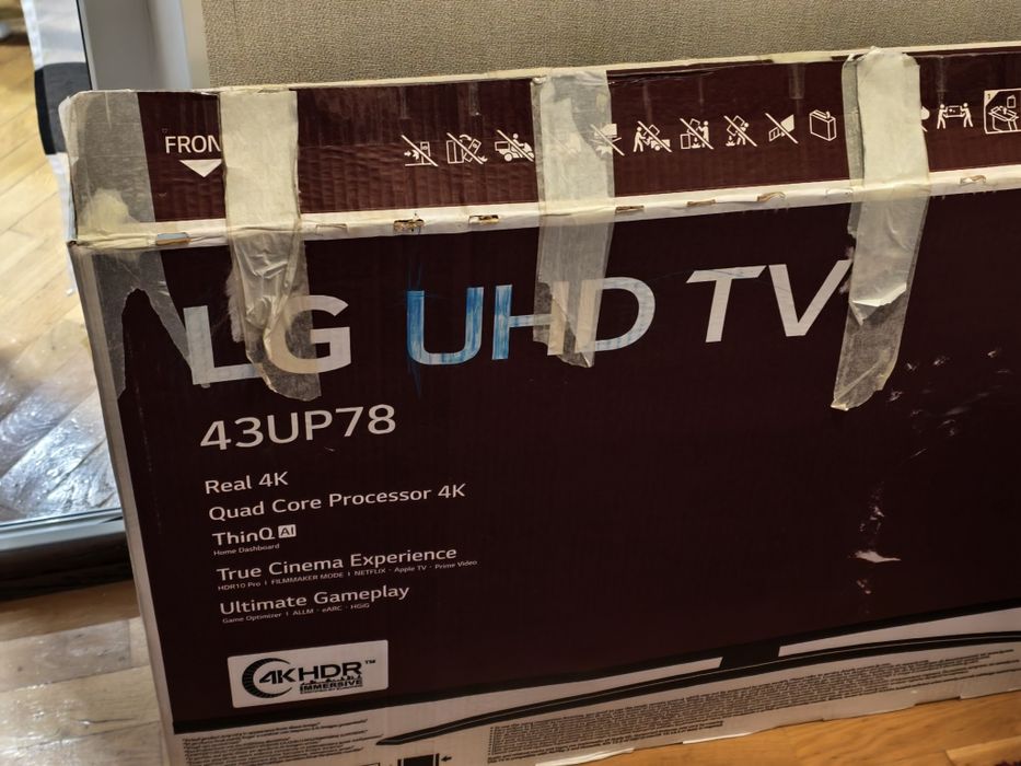Телевізор lg uhd tv 43up78