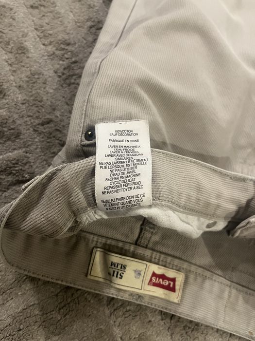 Jeansy Levi's 511 Slim Gris Clair
