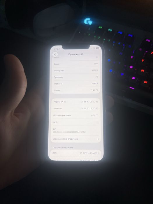 iPhone 12 Pro 128gb 72%