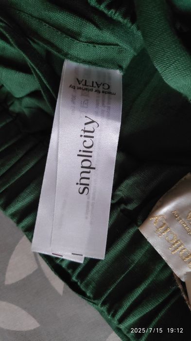 Spodnie Gatta simplicity zielone rozmiar L