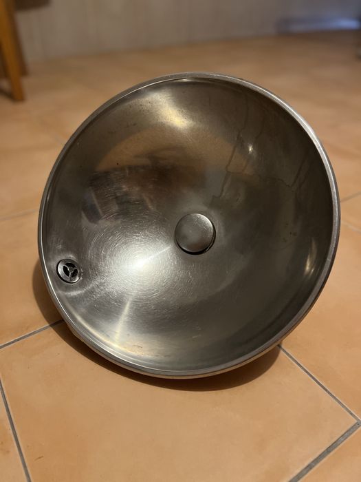 Cuba Redonda 40cm Inox