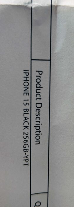 iPhone 15 Novo de 256GB