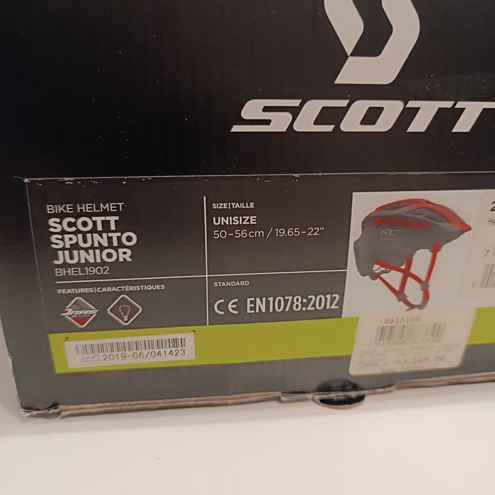 Kask rowerowy SCOTT Spunto JR dla dziecka