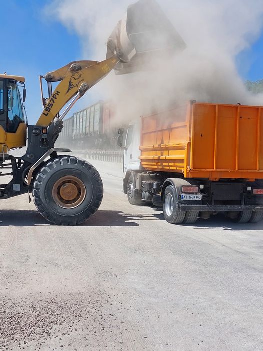 Доставка щебня/піску/підсипки/чорнозем Бровари та район