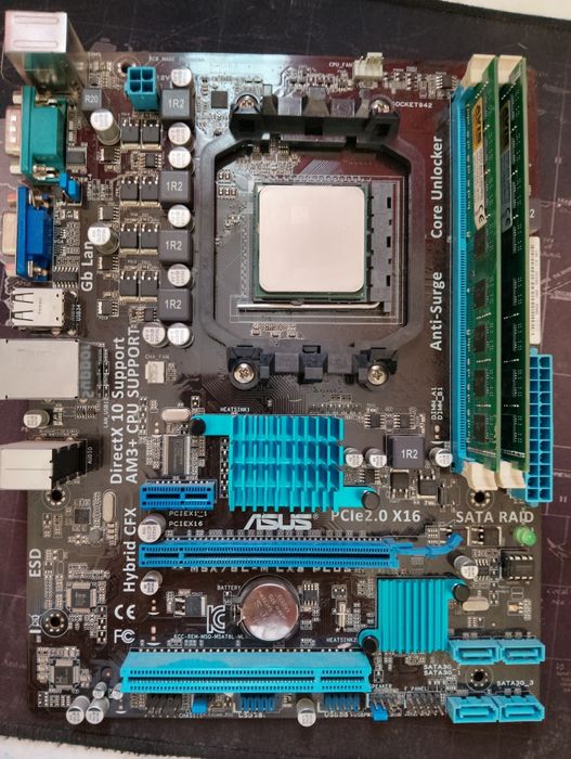материнська плата asus m5a78l-m lx3 plus Процесор AMD FX 8300 ОЗП 16 G