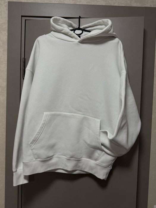 Біле худі, тепле, оверсайз
