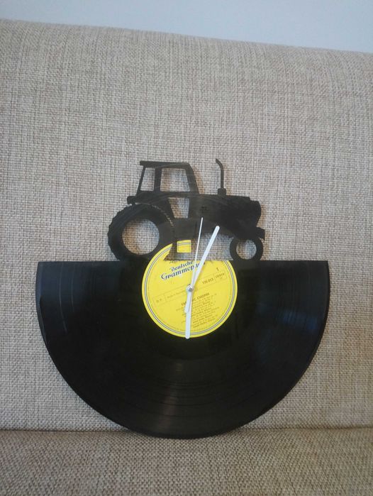 Zegar winyl gramofon