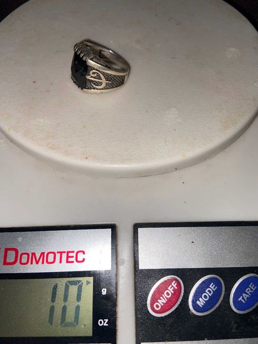 Печатка  мужская серебро, размер 20,21