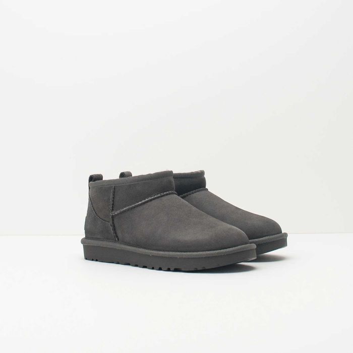 ОРИГІНАЛ UGG Classic Ultra Mini 1116109-GREY ботинки угги женские УГГ