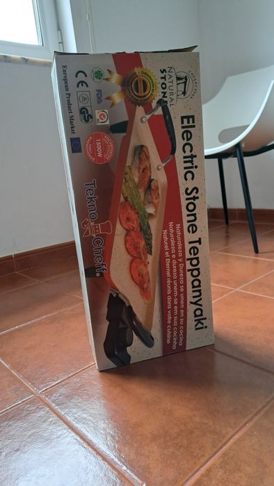 Grill elétrico novo