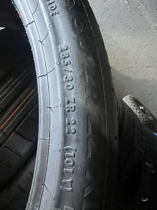 285/30/22 R22 Continental SportContact 7 4шт нові