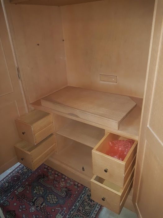 Segment meblościanka dębowa z Niemiec kredens dębowy bieliźniarka !!